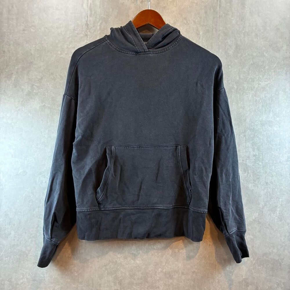 Athleta Women's Black and Grey Hoodie